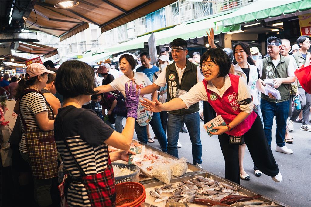 快新聞/罷免倒數兩週!蘇巧慧率黨公職掃市場 與公民共抗蠻橫國民黨