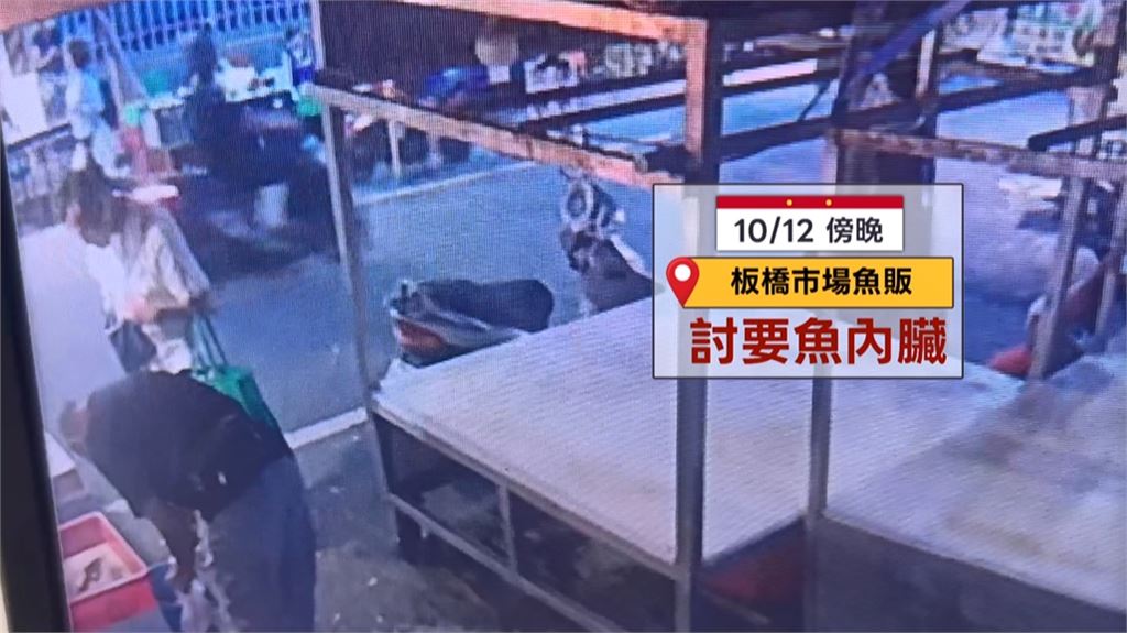 遭丟魚內臟「里長疑自導自演」　現身市場買魚內臟獨家畫面曝