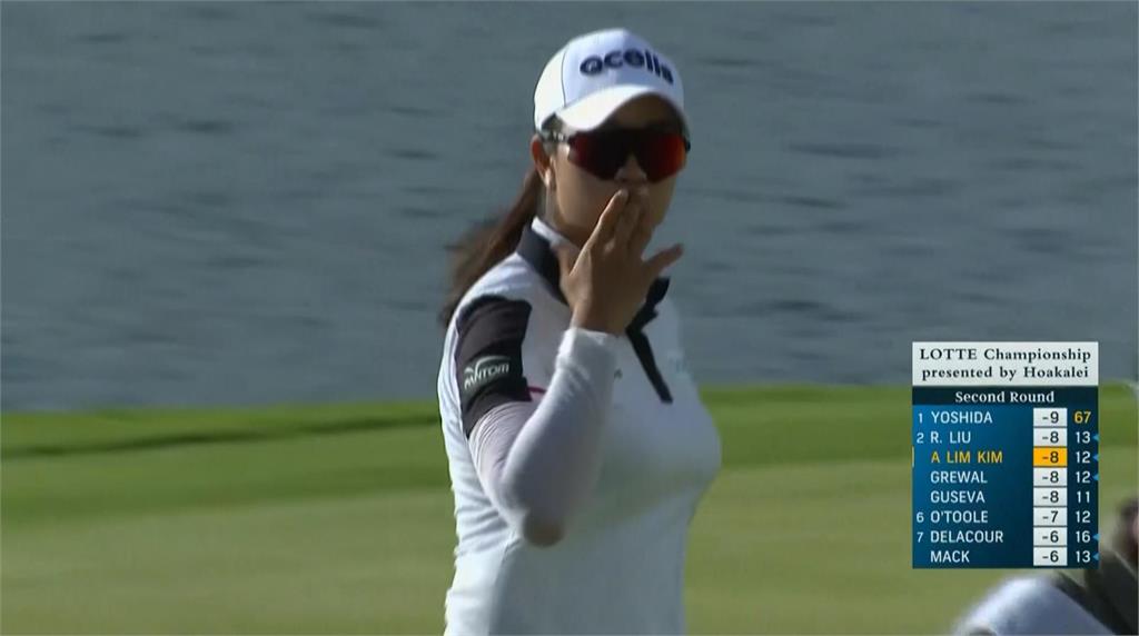 高爾夫(影)/LPGA樂天錦標賽 首輪並列第2的錢珮芸第2輪竟大爆桿