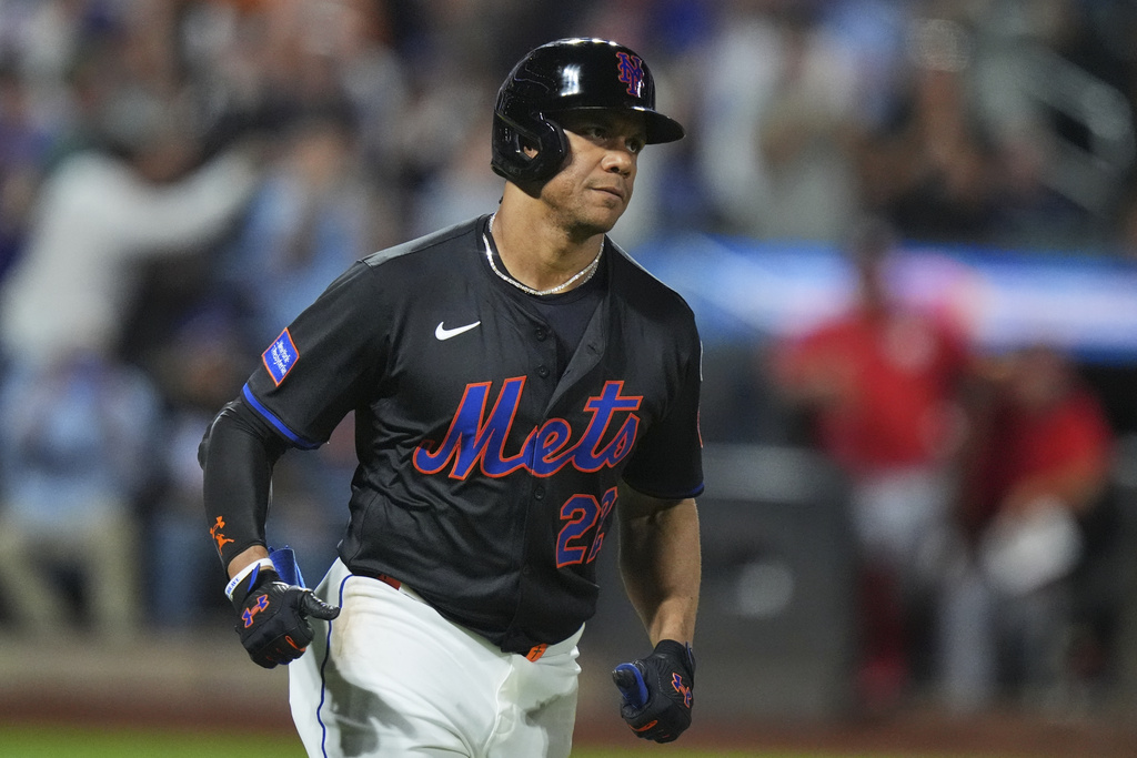 MLB(影)/史上最貴索托第42轟出爐!連5季「25轟120保送」第二長紀錄