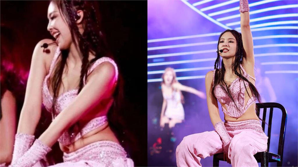 Jennie「解開BRA」辣跳椅子舞！腰間飛出「三層肉」網看傻：不可能