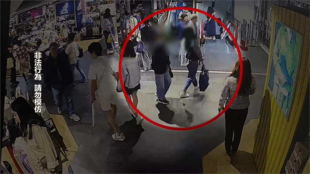 台北東區百貨週年慶開跑! 母女檔趁人多偷名牌包、皮夾