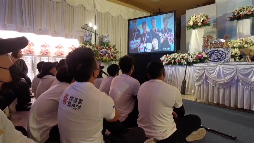 龍舟國手陳俞安告別式　母泣：盼公共工程做好防護！勿傷無辜人