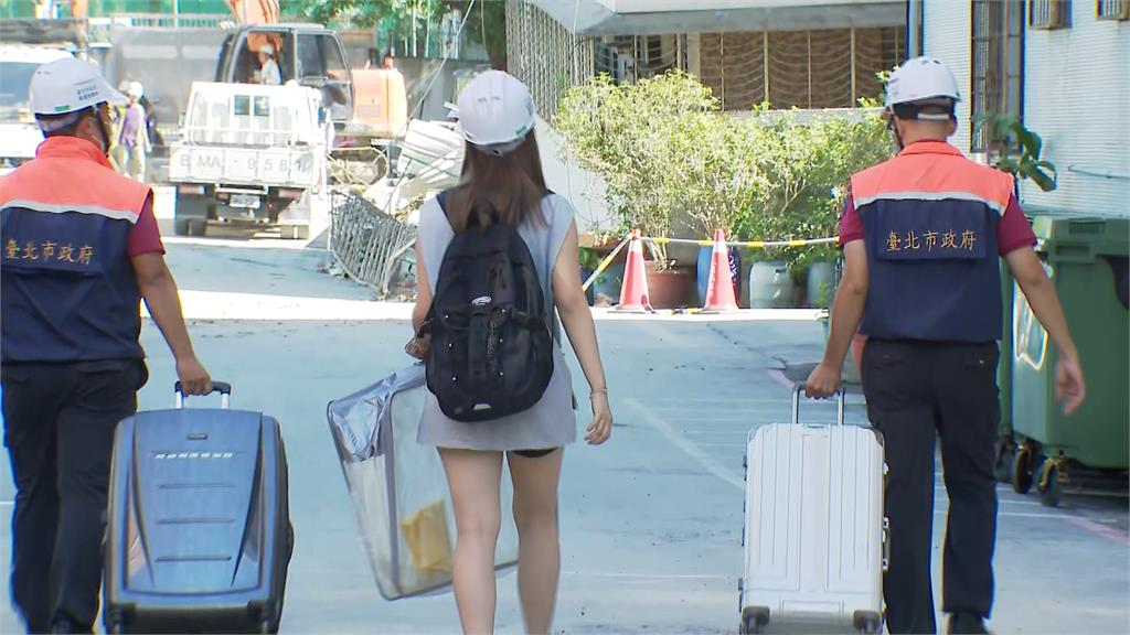 民宅坍塌地區最快週日下午5點填平 雙號住戶可最快回家