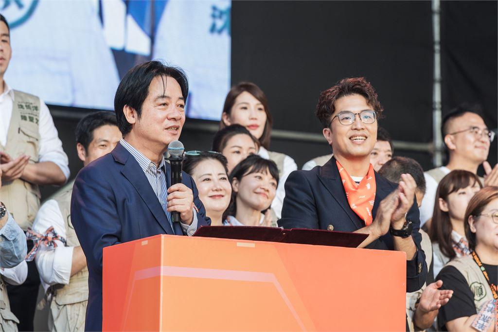 快新聞／戒慎恐懼！賴清德指「北市選情還差一點」　沈伯洋喊話：車掃站出來