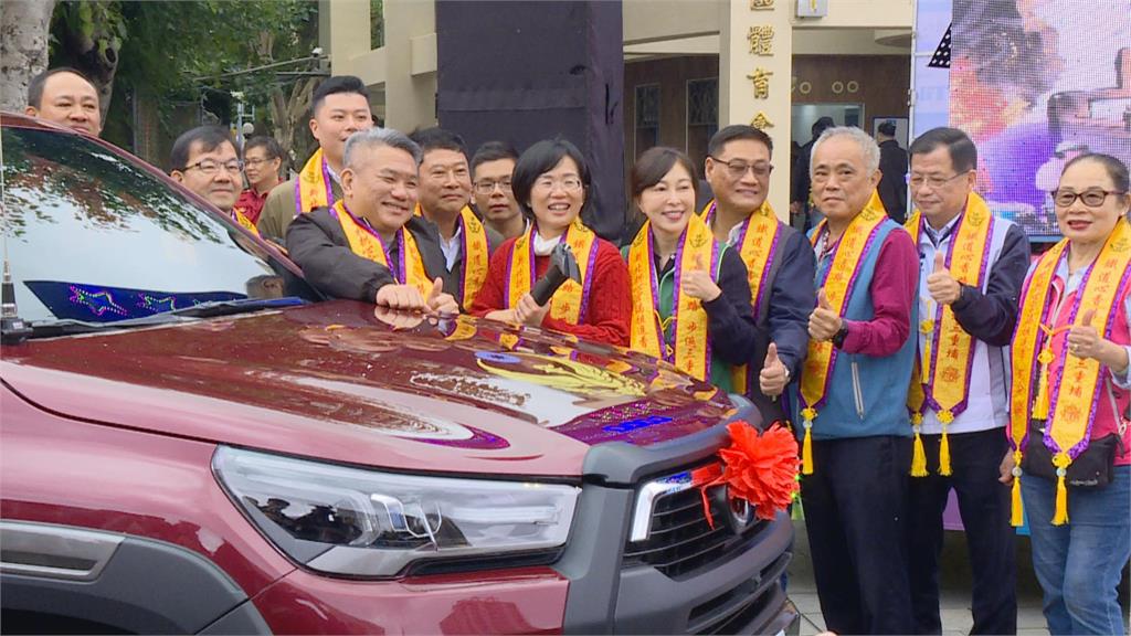 新北拱心宮元旦遊庄起駕　走訪地方祈求國泰民安