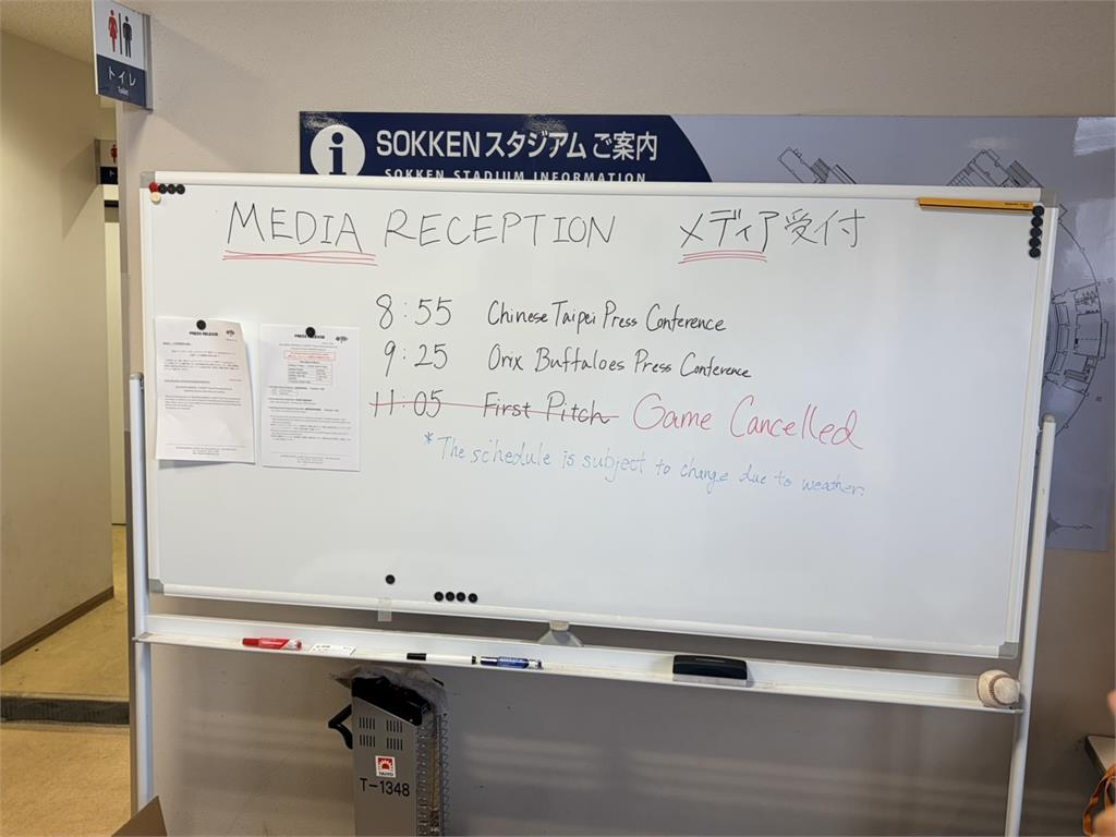 經典賽(影)／官辦熱身賽因雨取消！陳傑憲身兼採購組長冒雨買飲料還陷選擇障礙