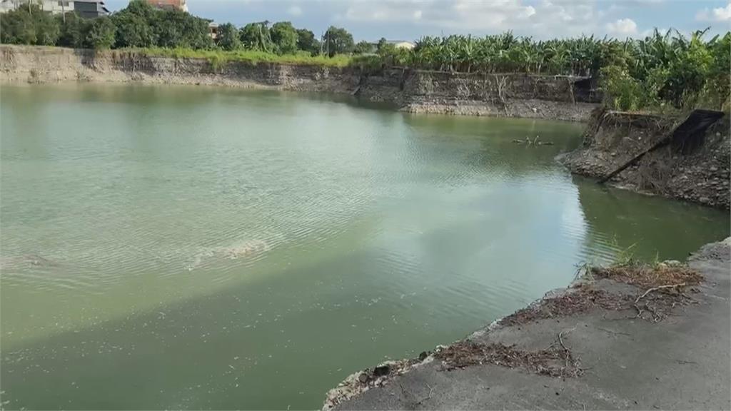 高雄農地遭違法採砂石　連日豪雨掏空地基　民眾憂行車安全