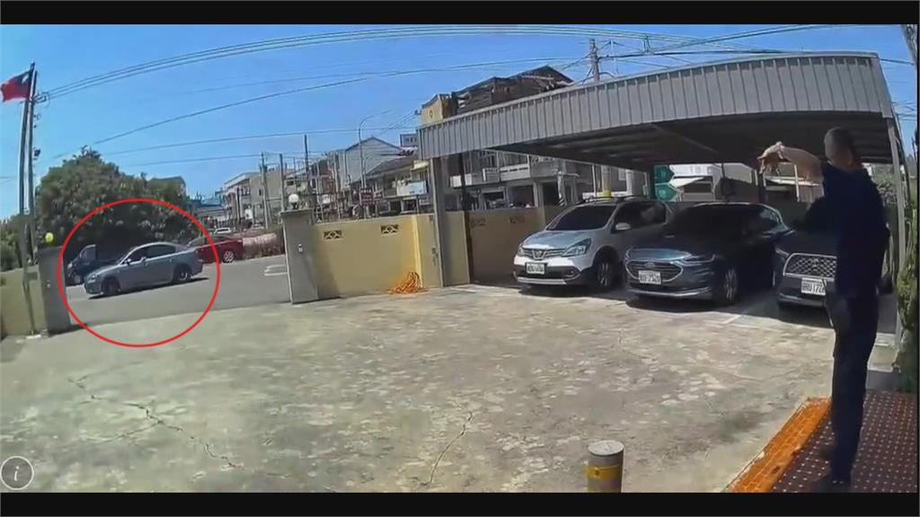 目無法紀! 彰化家暴男三日五度挑釁 駕車作勢衝撞警局、還飆罵五字經