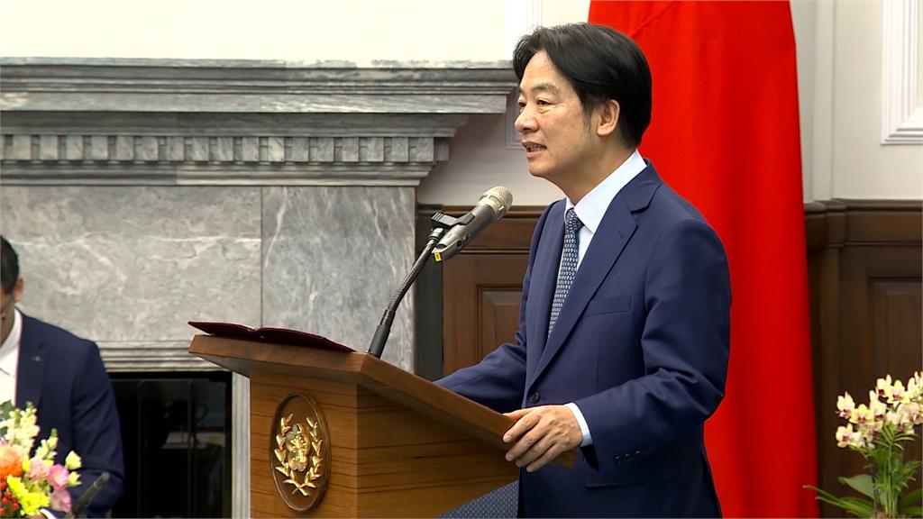 美國會訪團賀賴總統就職 麥考爾秀中文「我愛台灣」