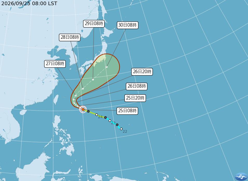 快新聞／舒力基颱風最新路徑曝！「這地區」高溫飆34度　專家示警「更兇的秋老虎」
