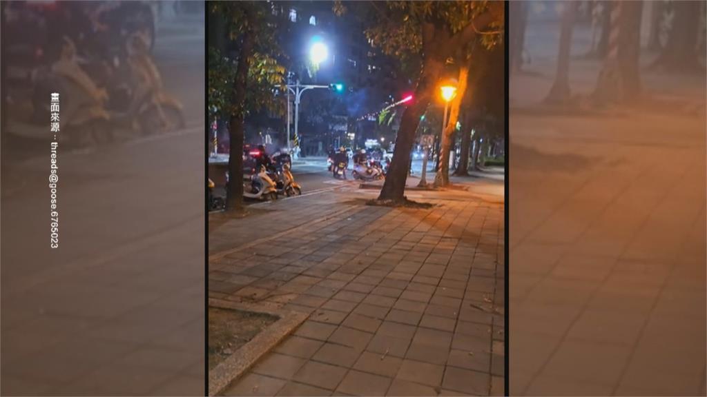 中秋危險亂象！台南鞭炮衝室內　高雄人行道放煙火波及車輛
