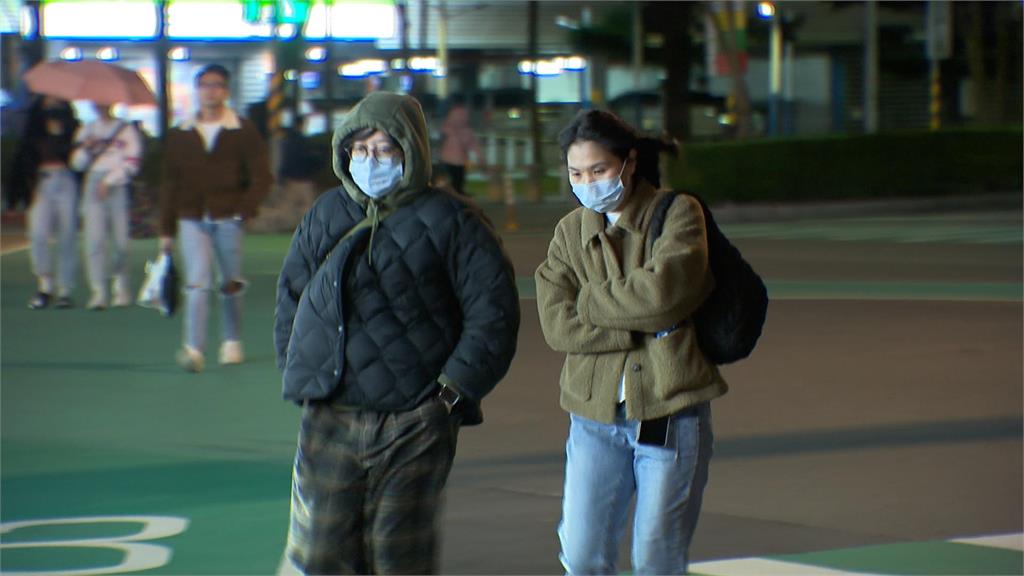 冷氣團南下直逼寒流等級 週三晚至週四清晨最冷探8度