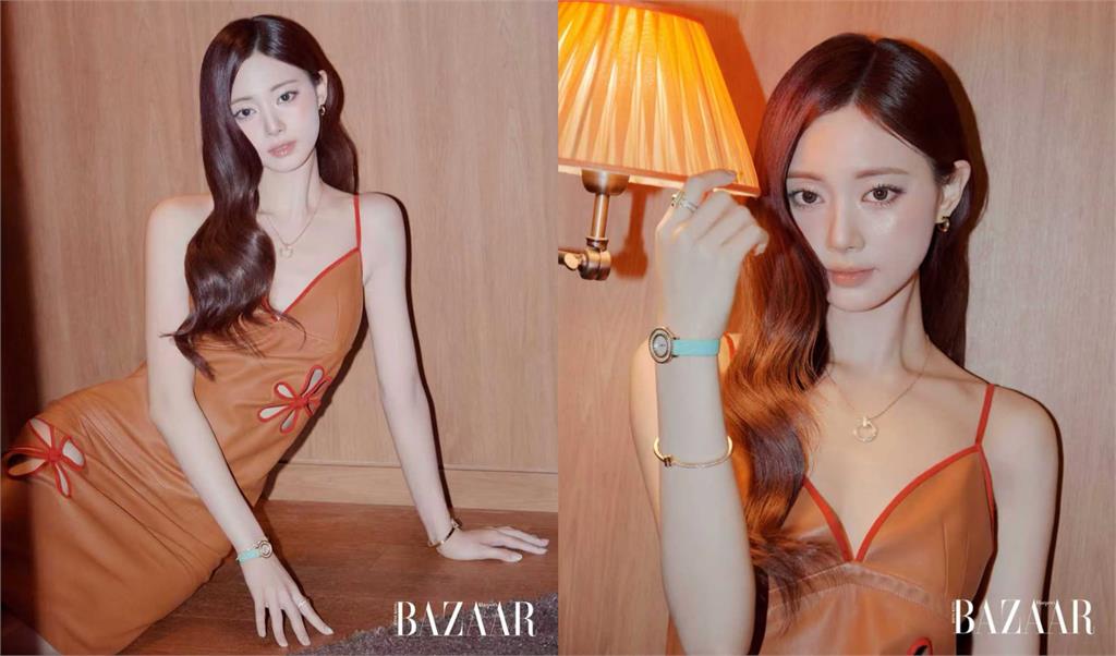 子瑜登時尚雜誌封面!深V鏤空、中空西裝大秀神級比例網讚:被迷倒了