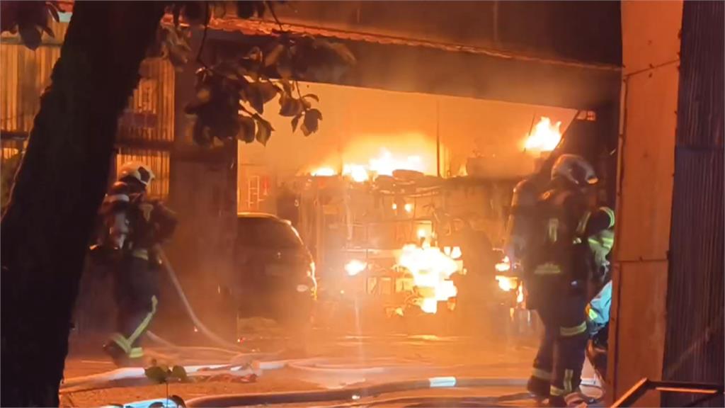 南港鐵皮工廠凌晨大火　夫妻視訊求救仍傳憾事