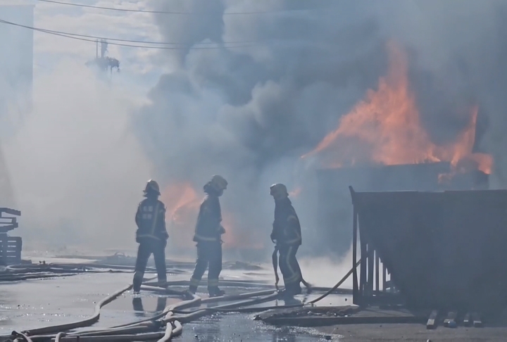 桃園蘆竹電纜回收廠大火! 中壢.蘆竹.大園傳刺鼻臭味