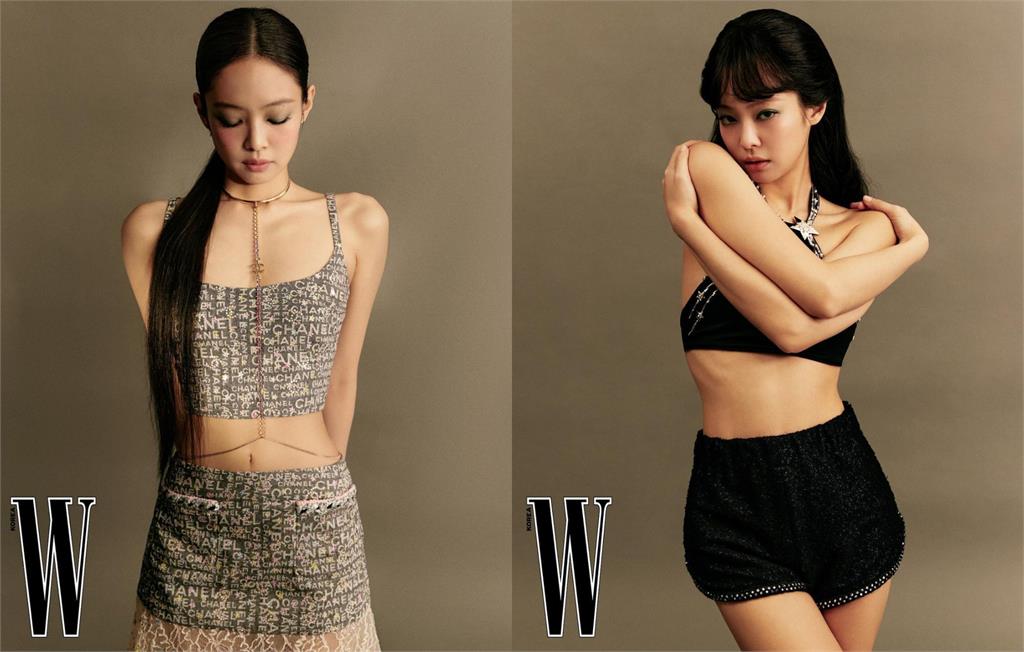 Jennie登雜誌「辣省布料」!只剩bra「雙手捂胸」視覺衝擊3百萬網瘋看