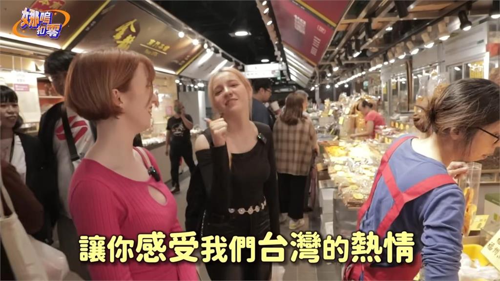 正港台灣囡仔!「絕美臉蛋配流利中文」逛市場 店家秒被台俄混血妞征服