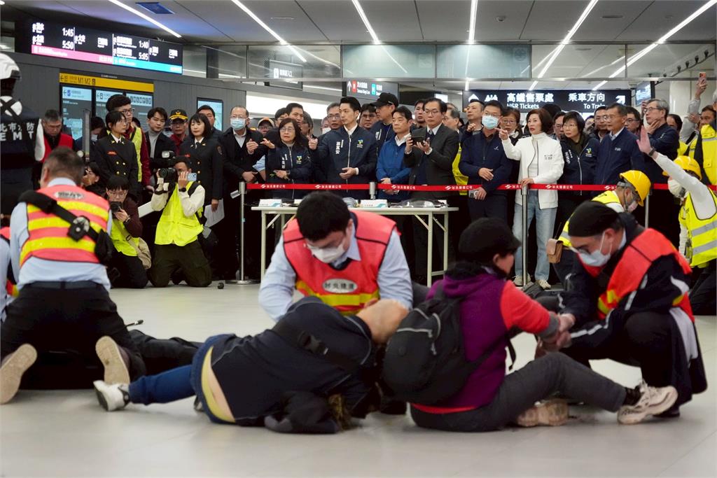 北車再演練防範無差別攻擊！　　蔣萬安預告：下回跨縣市
