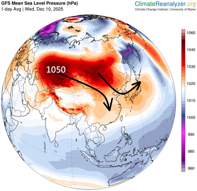冷氣團「這天抵達」最冷下探10度!鄭明典揭「先下雨後乾冷」影響時程曝光