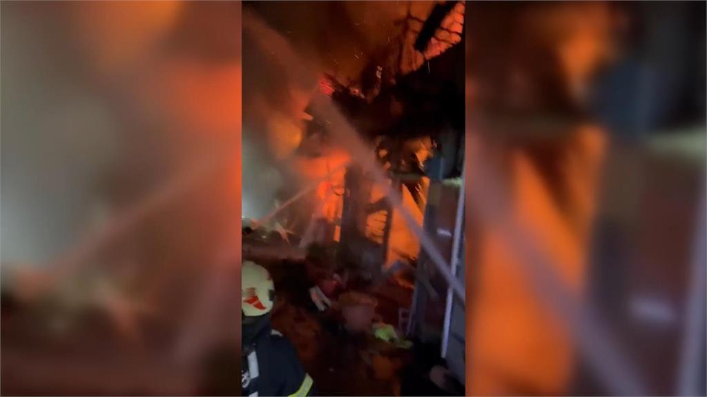 嘉市清晨4點民宅冒惡火！　延燒13戶　幸無人受困