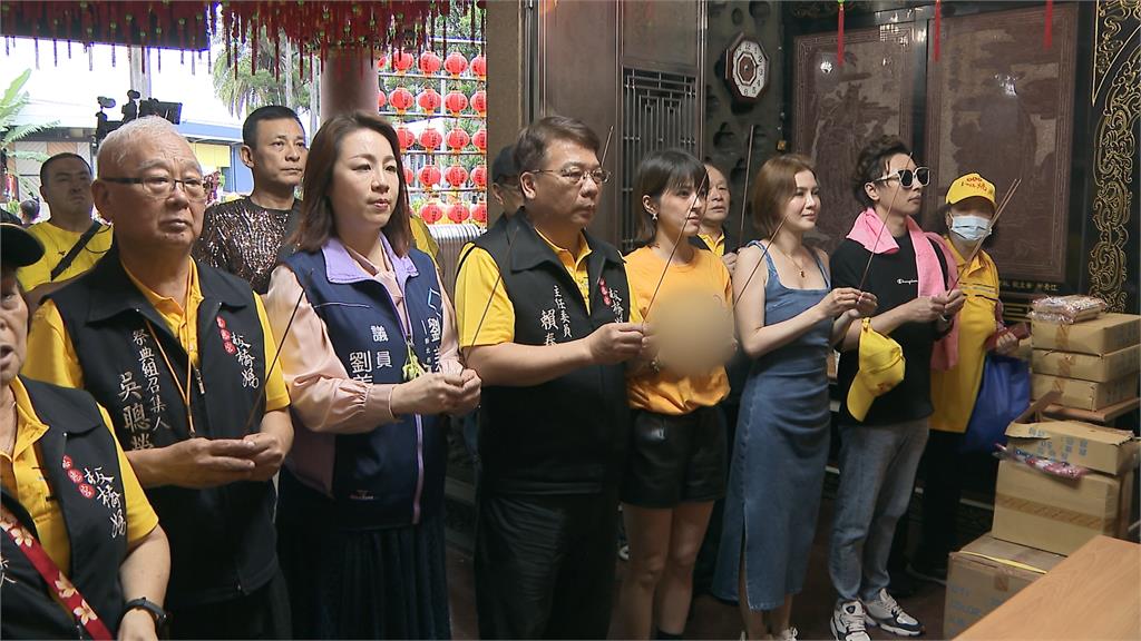 板橋慈惠宮媽祖聖誕起駕遶境 蘇晏霈、胡鴻達等藝人共襄盛舉