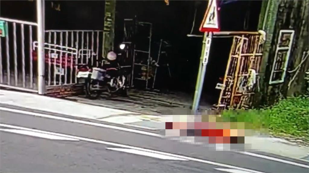 台南29男不滿妻被私訊「持刀闖宅殺好友」！全身血「爬路邊倒地」畫面曝
