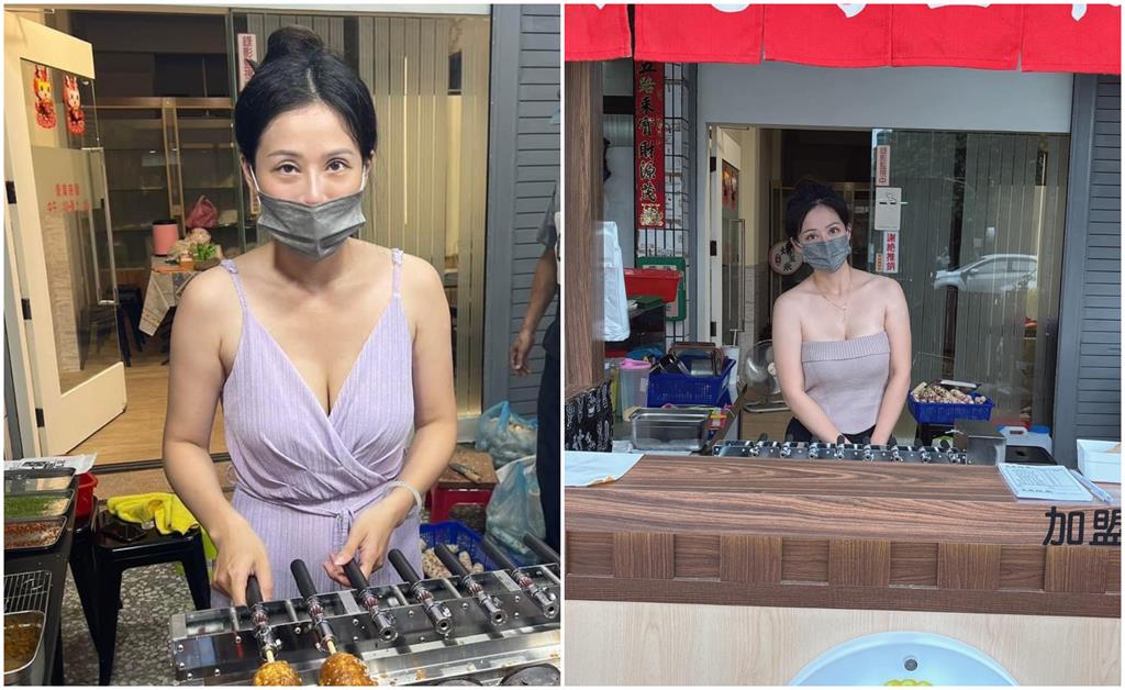 超香闆娘「彎腰烤玉米」太認真!「熱到穿這樣」誠意倒出來…網震撼:看半小時