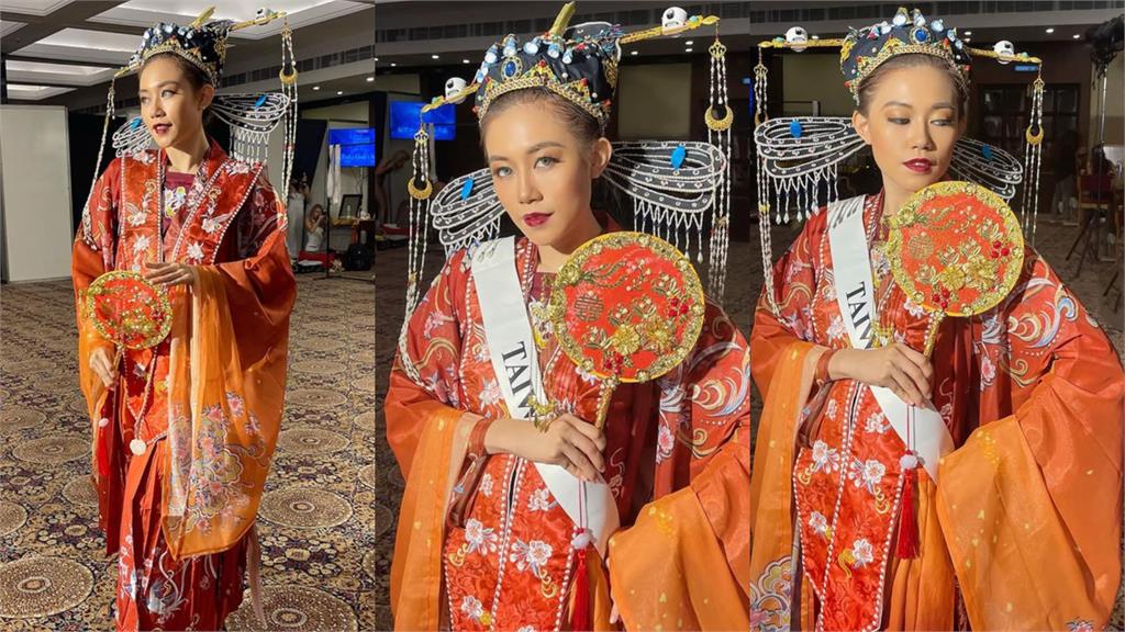 超香前警花印度選美「火力展示太猛烈」得獎了!穿出「最誠意國服」震撼評審