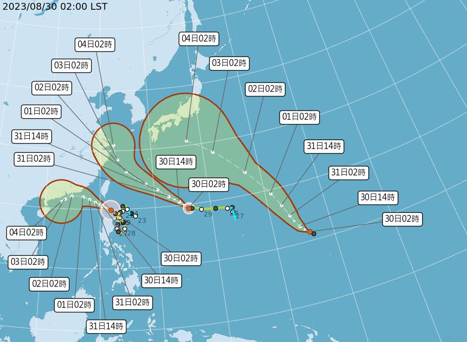 蘇拉轉強颱!林嘉愷曝暴風圈「影響2地區」揭藤原效應可能性