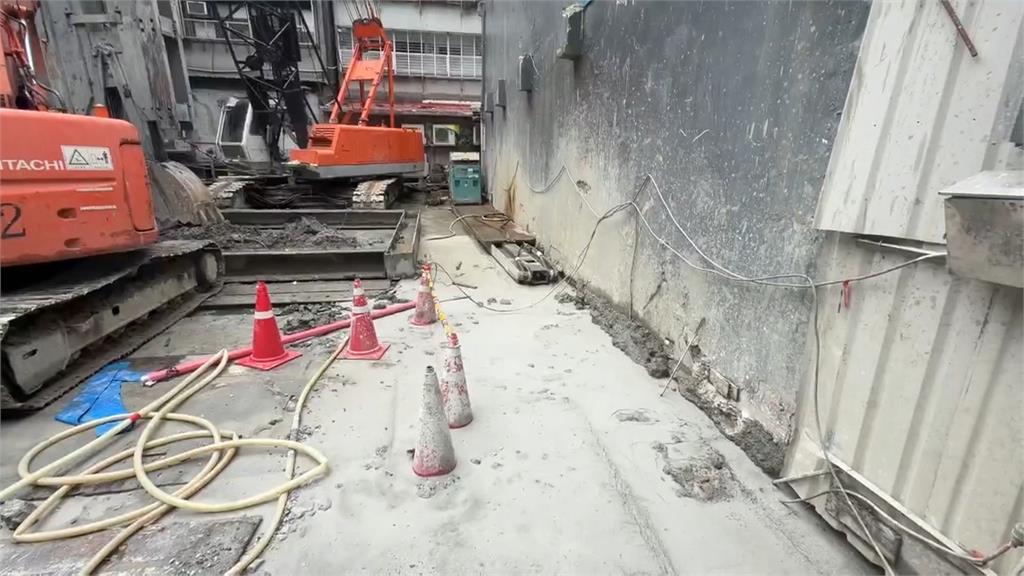 北市建案害民宅地板下陷 工地:連日大雨釀泥沙流失