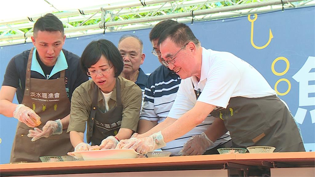 蘇巧慧民調險勝李四川0.2% 雙方同台出席淡水漁民節活動