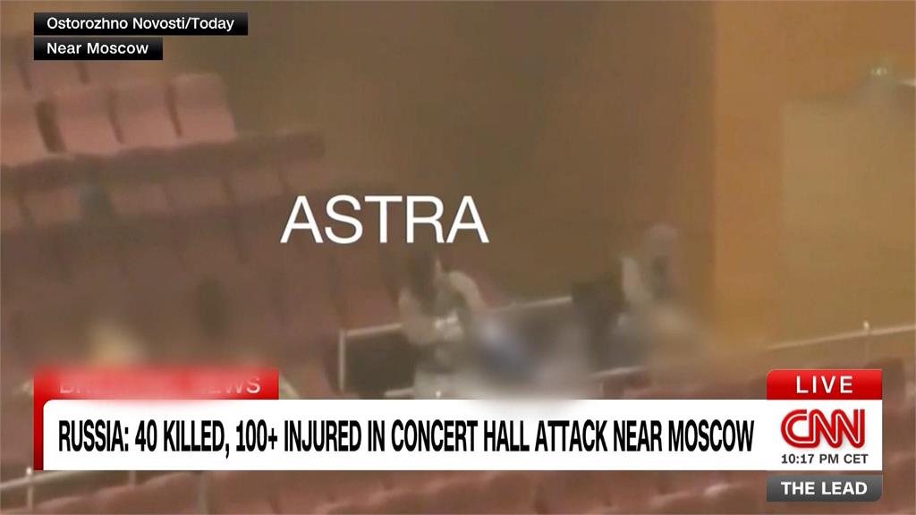 駭人畫面曝光！槍手血洗莫斯科音樂廳　至少62死逾百人傷