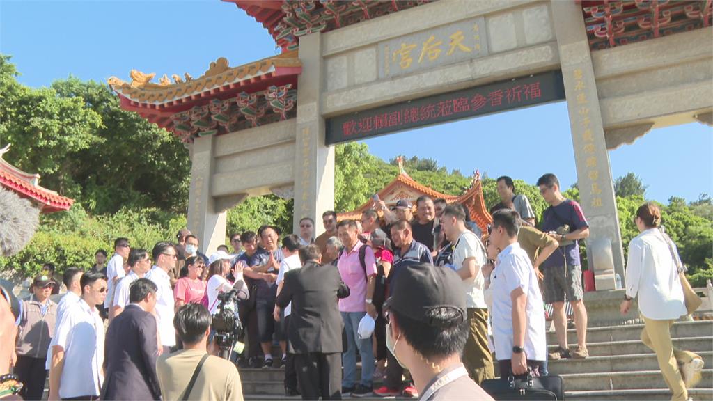 到馬祖談和平無價! 賴清德:兩岸對等尊重 坐下來談談