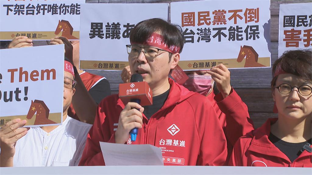 基進轟國民黨擋國防預算　籲下架「中國木馬」