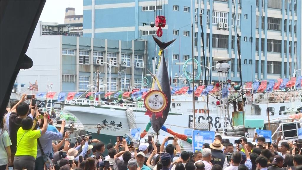 "屏東第一鮪"201萬4千元拍出 老字號餐廳第12年得標