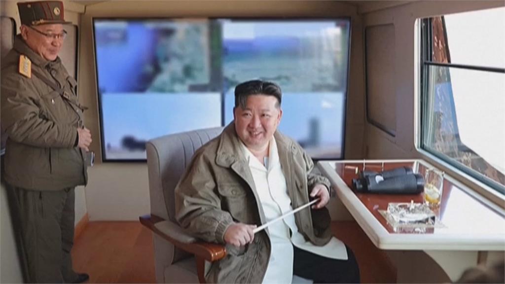 美韓軍演才剛落幕！　北韓領導人金正恩立即試射新飛彈
