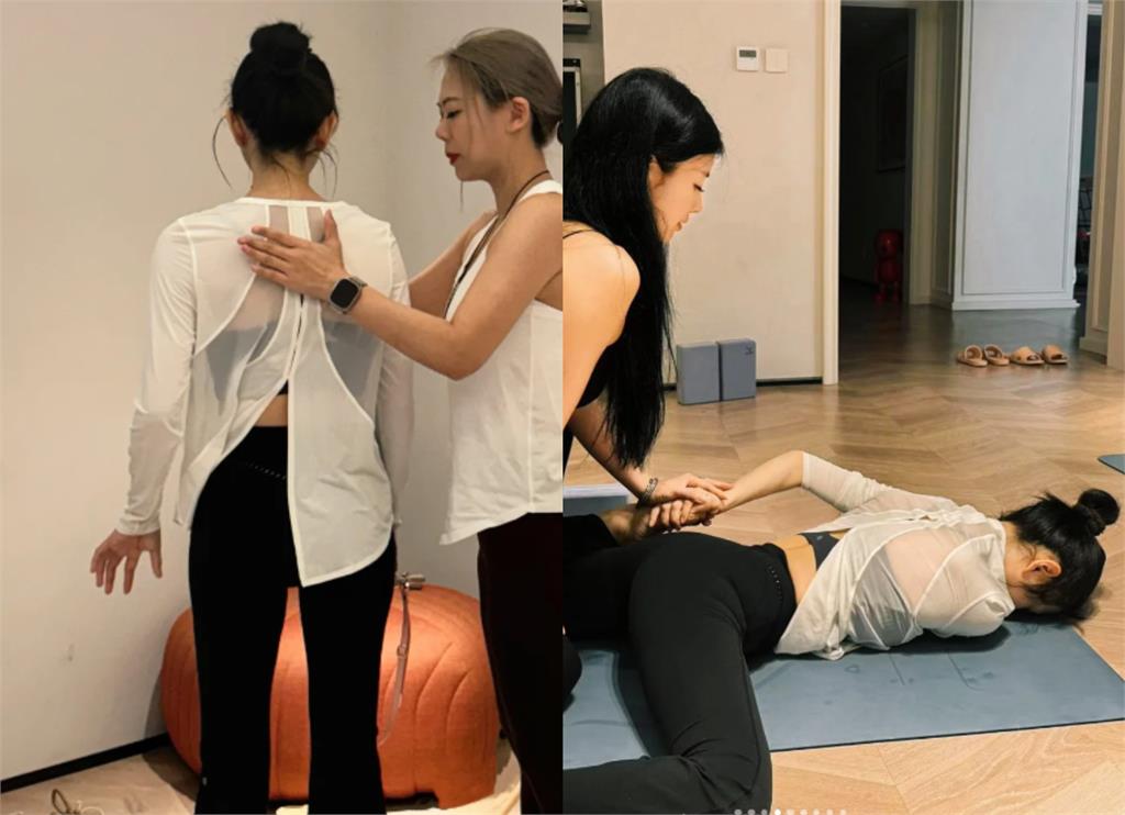 陳妍希素顏練瑜珈私照瘋傳！「上衣洗太薄」40歲狀態被看光…網全傻了
