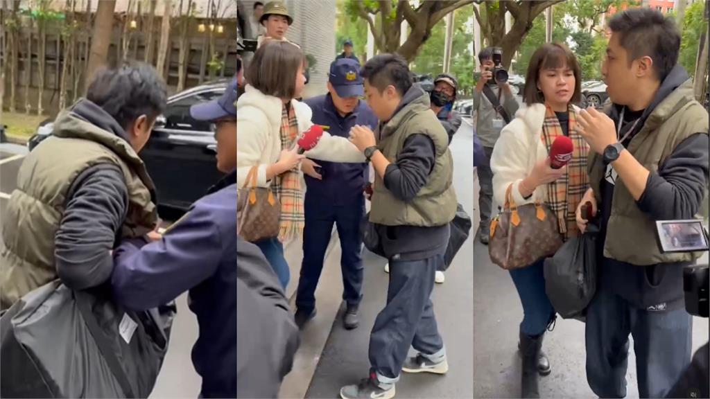 護男友謝克洋「帶油壓剪進議場」還嗆聲邱議瑩!三立記者魏汶萱道歉了