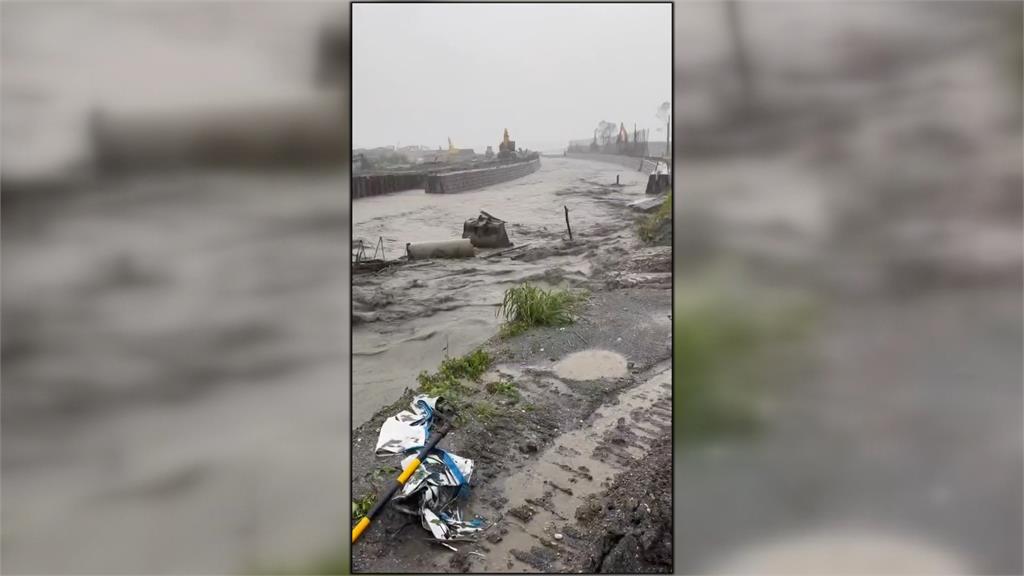 雨彈狂襲花蓮！崇德隧道現泥瀑　光復鄉又受災「11人撤離」