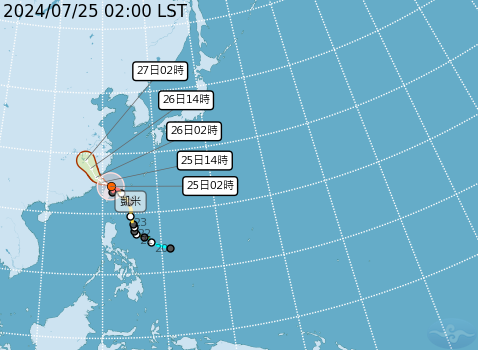 快新聞／凱米中心04:20自桃園新屋出海　暴風圈「仍威脅全台」未來路徑曝