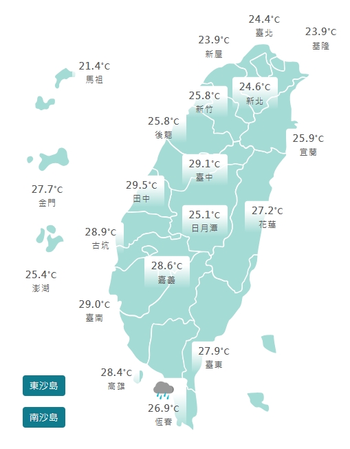 「2東北季風+3颱風」侵台雨彈猛炸3地區!專家曝「這2天」對台影響大