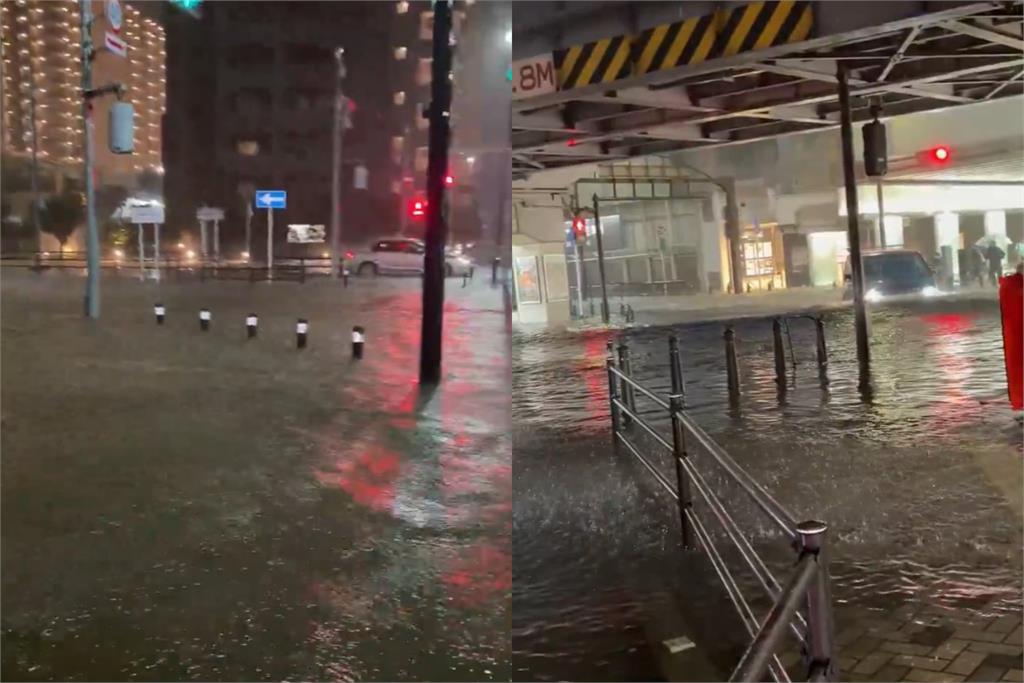 車泡水、地鐵變汪洋！日本滅頂豪雨「千葉18市發最高警報」現場畫面曝光
