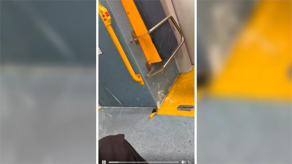 車體有縫？公車內底盤噴「小水柱」　業者解釋「這原因」已安排進廠維修