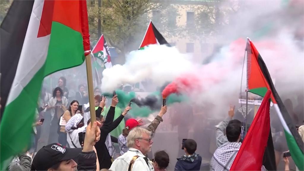 以色列歌手挺進「歐洲歌唱賽」決賽　瑞典萬人遊行抗議