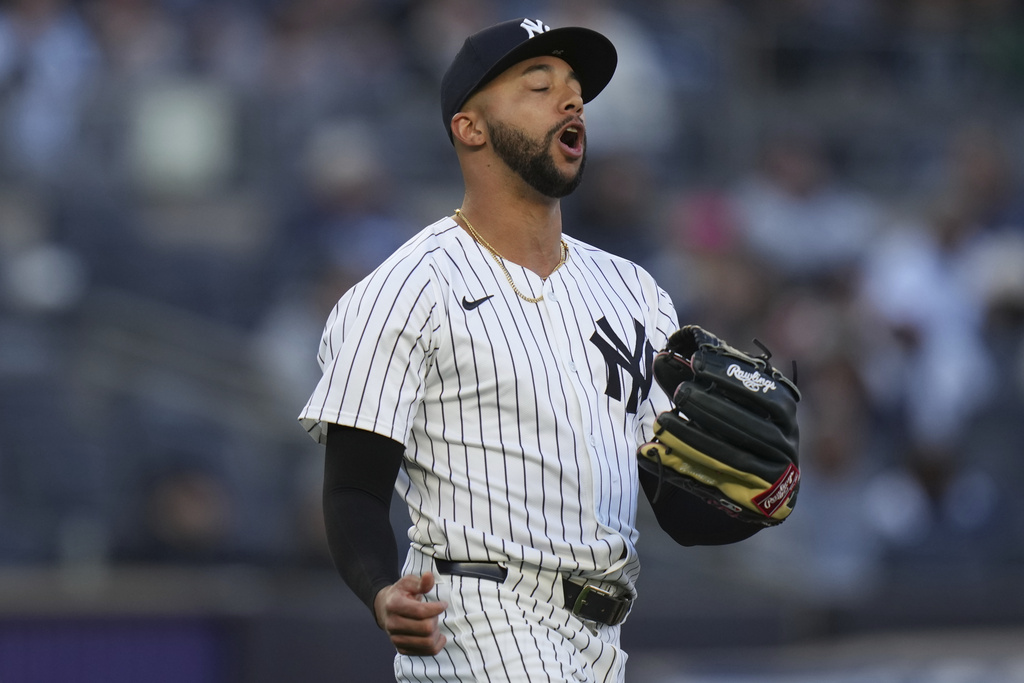 MLB(影)/洋基71億最貴左投展身價7局11K無失分 4:3險勝老虎止三連敗