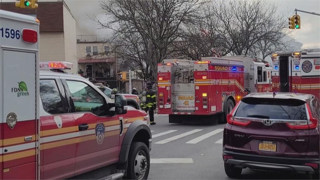 美國紐約布朗克斯區疑瓦斯氣爆　釀1死8傷