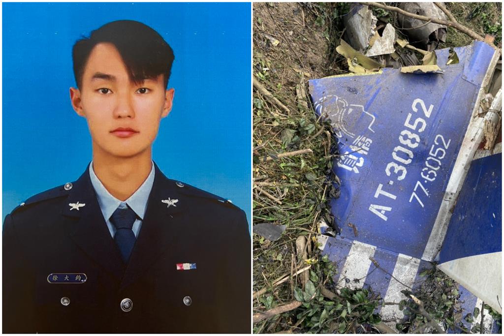飛官徐大鈞殉職!爸爸住家掛國旗 驕傲兒子開飛機保家衛國