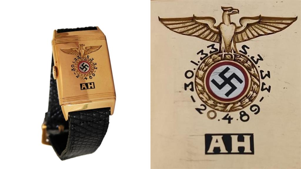 希特勒愛錶拍賣「3300萬成交」！底盤藏3組神秘數字…惹怒猶太社群