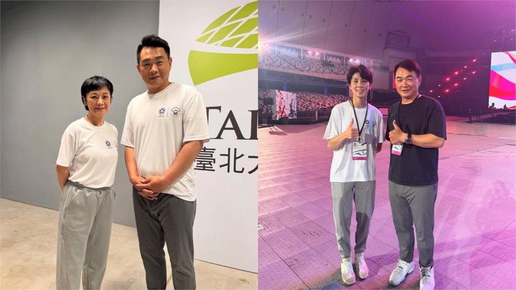 世壯運/棒壇、科技業2大神獸跨界同框!彭政閔、黃仁勳「史詩級合照」曝
